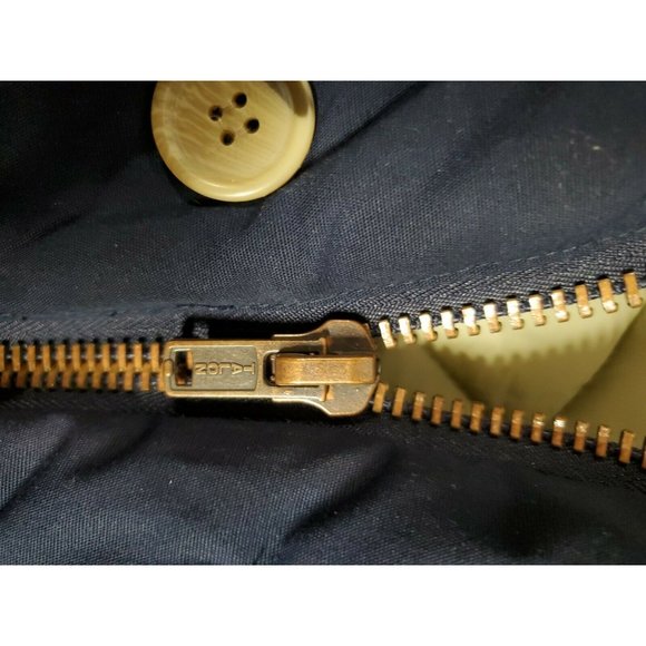 Penfield Trailwear Hooded Hudson Wax Cloth Size Medium Navy Blue - Picture 8 of 12